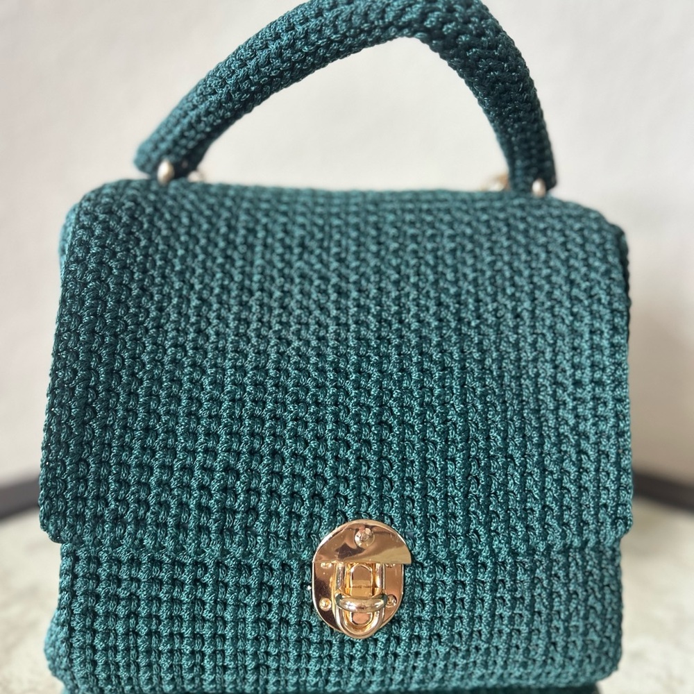 Elegant Teal Mini Bag